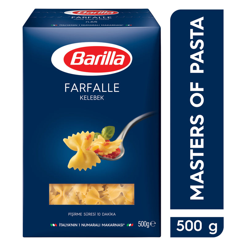 Barilla Farfalle Bow-Tie Pasta (Kelebek) 500g