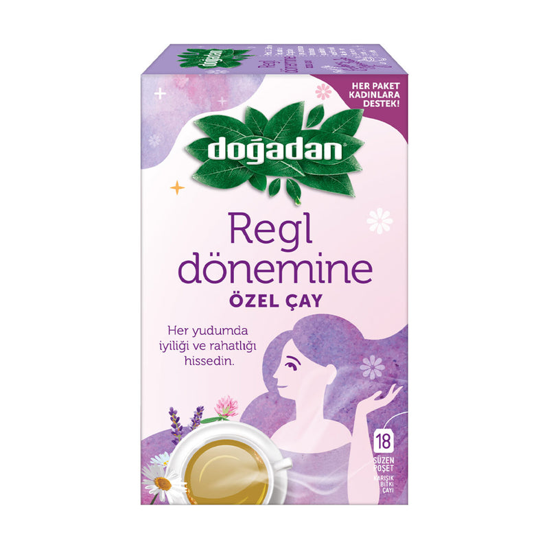 Doğadan Menstruation  Special Herbal Tea (Regl Dönemine Özel Bitki Çayı 18'li 25.2g