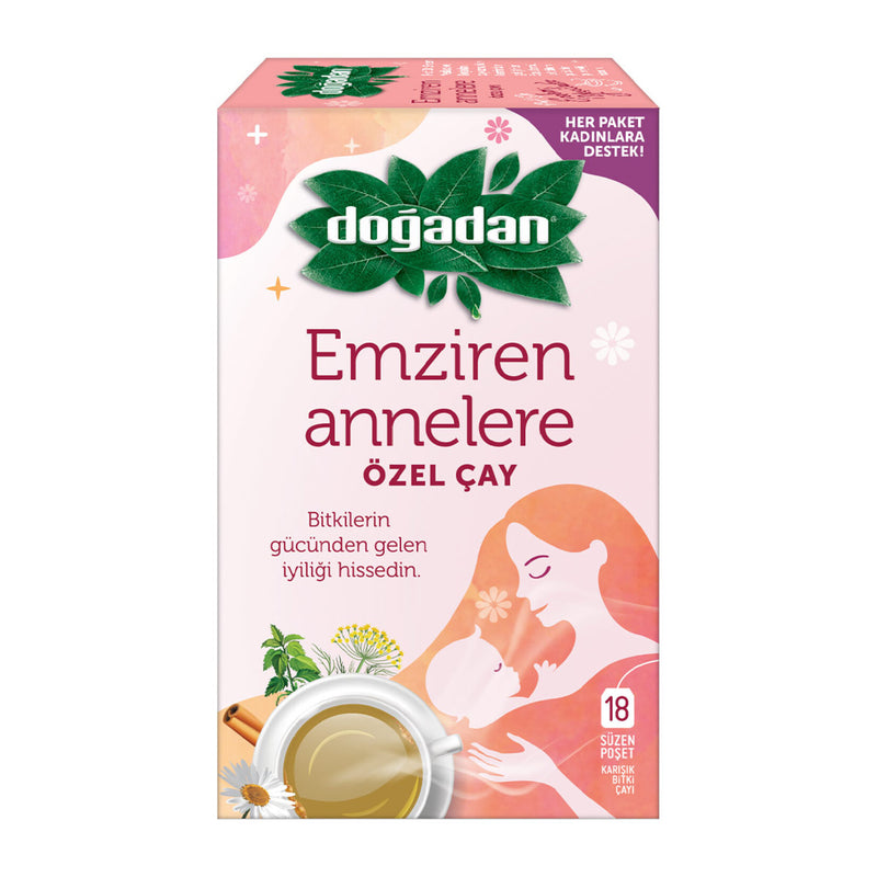 Doğadan Herbal Tea for Breastfeeding Mothers (Emziren Annelere Özel Bitki Çayı 18'li) 27g