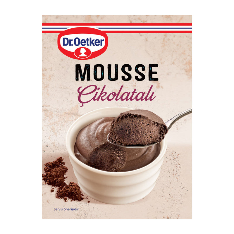 Dr.Oetker Chocolate Mousse Mix (Mousse Çikolatalı Toz Karışım) 86g