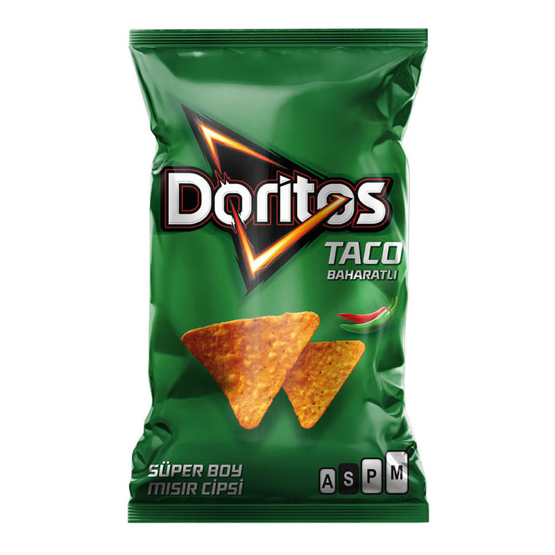 Doritos Taco Spice Corn Chips (Taco Cips Mısır) 121g