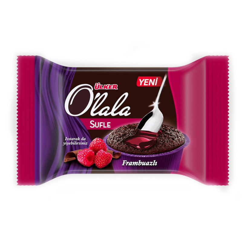 Ülker O'Lala Chocolate Raspberry Souffle (Sufle Frambuazlı) 70g