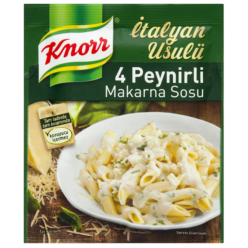 Knorr Four-Cheese Pasta Sauce (Peynirli Makarna Sosu) 50g