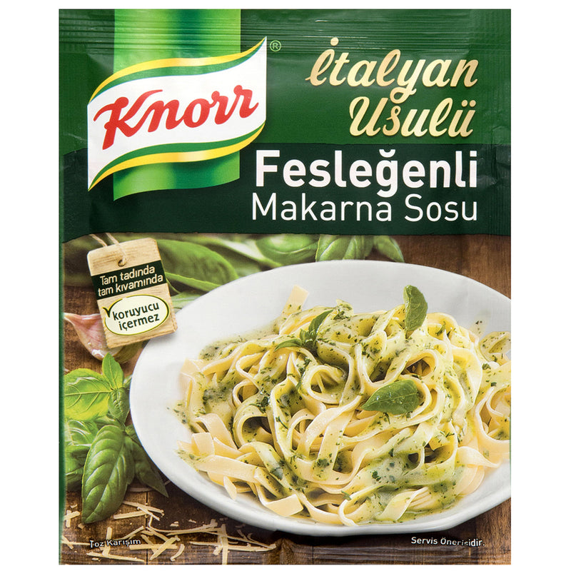 Knorr Basil Pasta Sauce (Fesleğenli Makarna Sosu) 50g