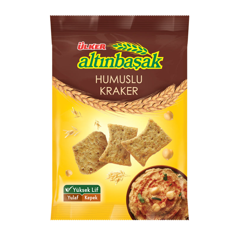 Ülker Altınbaşak Hummus Cracker (Humuslu Çıtır Kraker) 45g