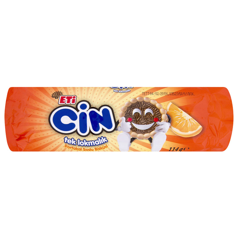 Eti Cin Orange Biscuit (Lokmalık) 114g
