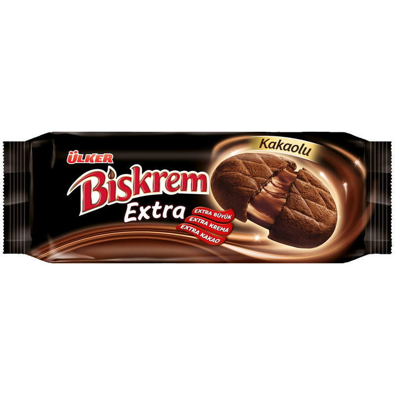 Biskrem Extra Cocoa Biscuit (Extra Kakao Kremalı) 184g