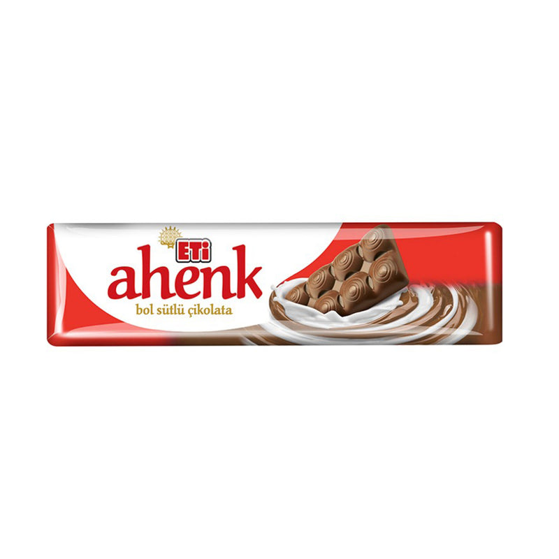 Eti Ahenk Milky Chocolate Bar (Bol Sütlü Çikolata Baton) 35g