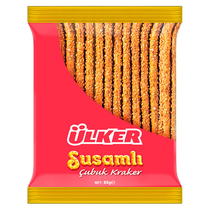 Ülker Sesame Stick Crackers (Susamlı Çubuk Kraker) 70g