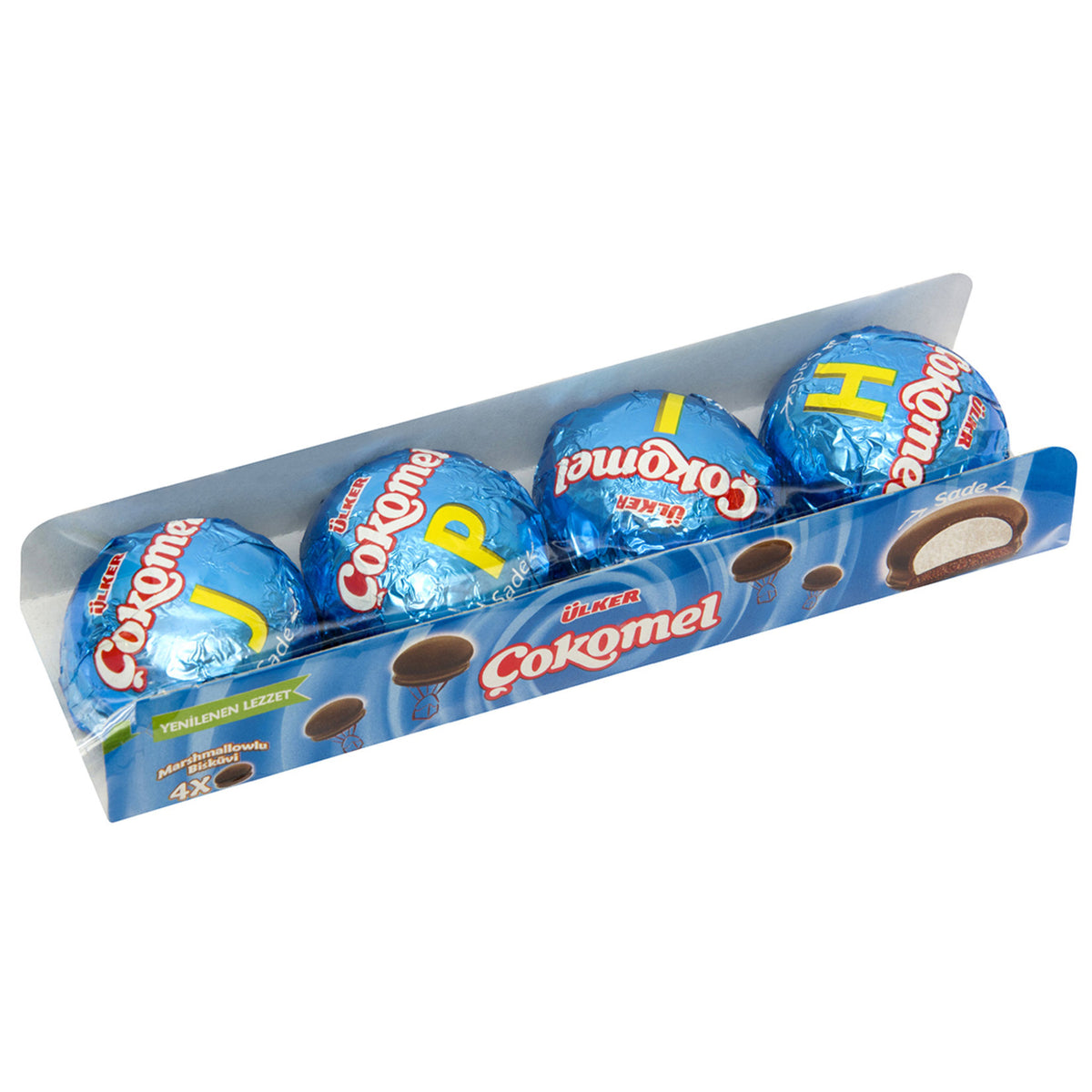 Çokomel Chocolate-Marshmallow Biscuit 3pcs (Marshmallowlu Bisküvi) 36g