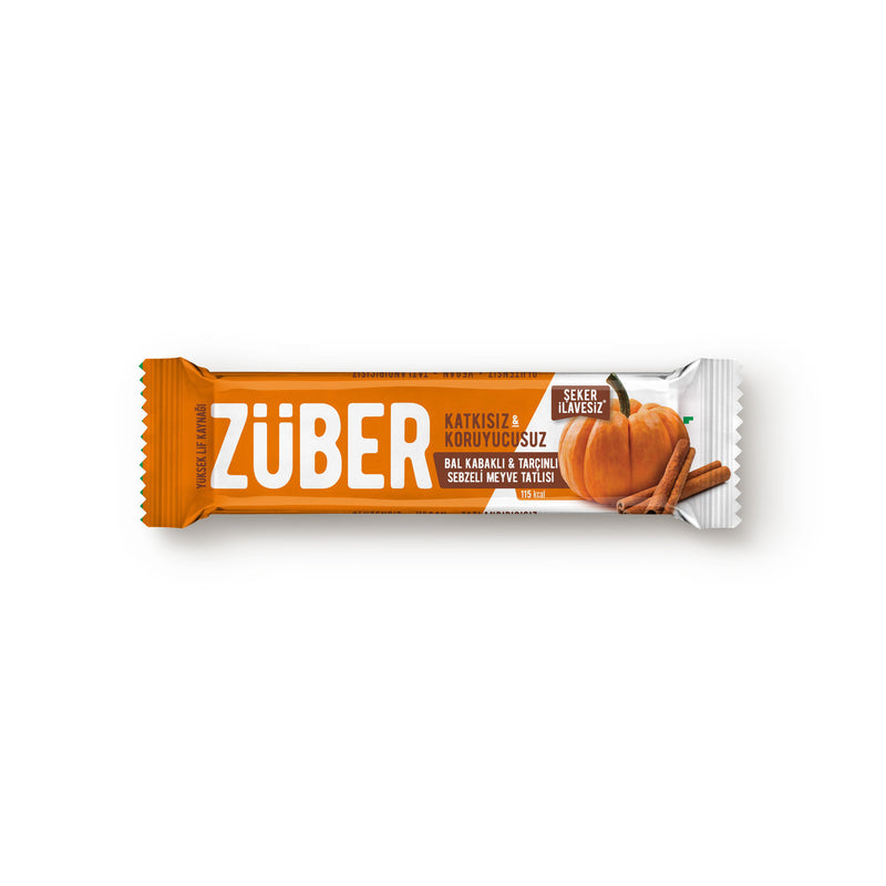 Züber Pumpkin & Cinnamon Bar (Balkabaklı & Tarçınlı Sebzeli Bar) 35g