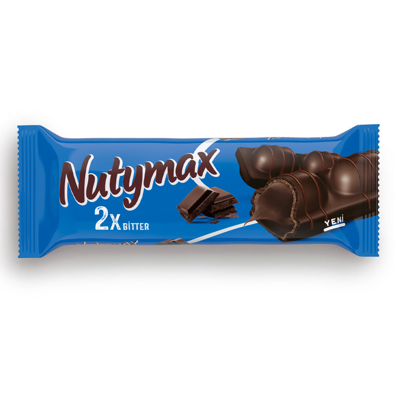 Şölen Nutymax Dark Chocolate Wafer (Bitter Çikolata Kaplamalı Gofret) 44g