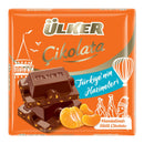 Ülker Tangerine Milk Chocolate (Mandalinalı Sütlü Çikolata Kare) 60g