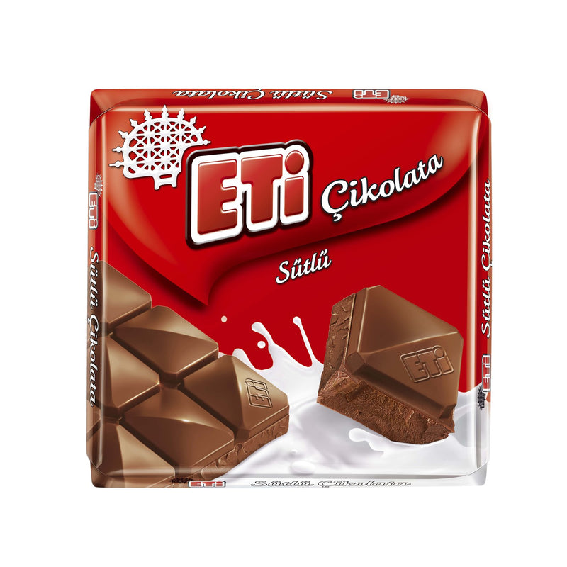 Eti Milk Chocolate (Sütlü Kare Çikolata) 70g