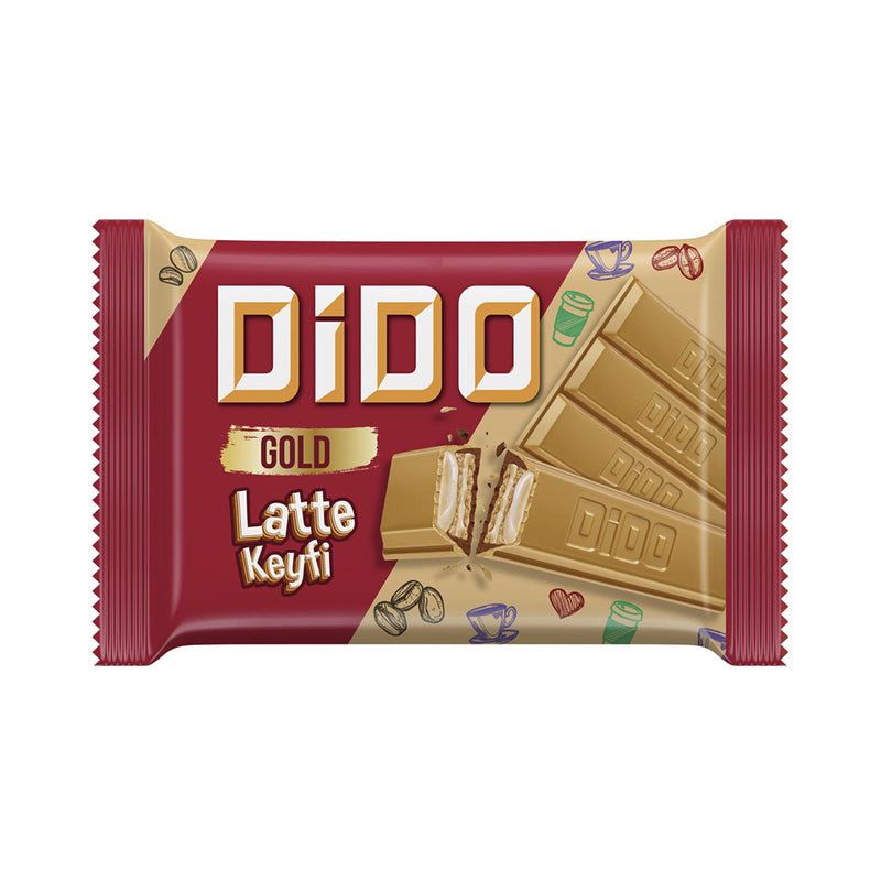 Ülker Dido Gold Latte Chocolate (Kare Latte Keyfi) 59g