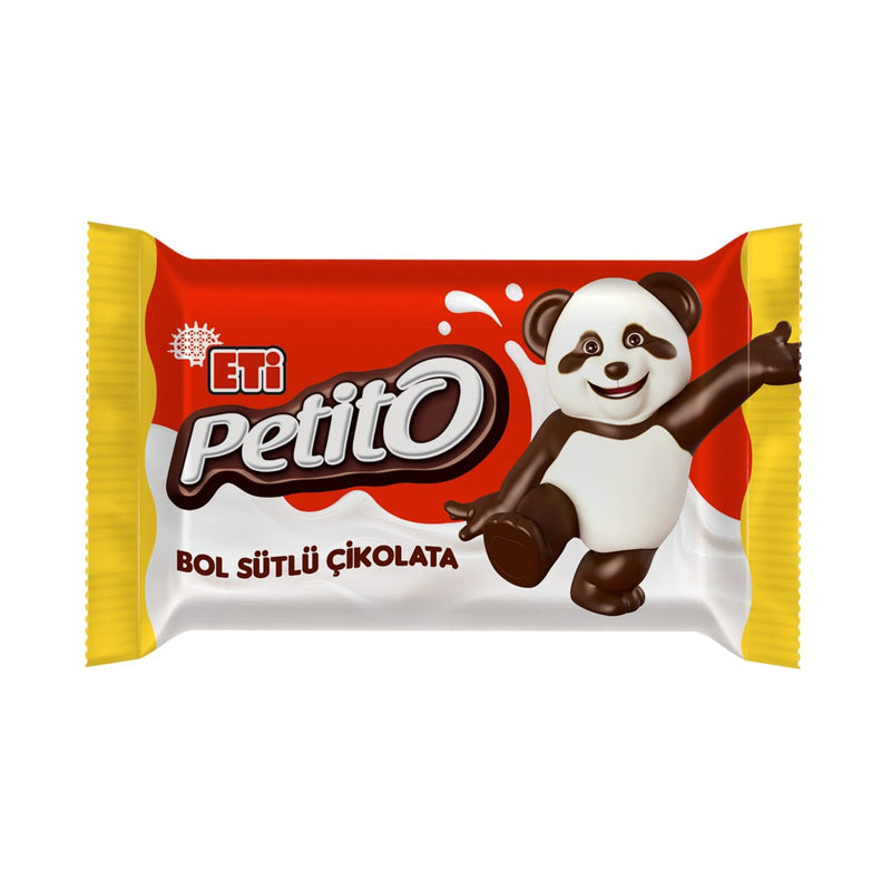 Eti Petito Milk Chocolate (Ayıcık Bol Sütlü Çikolata) 8g