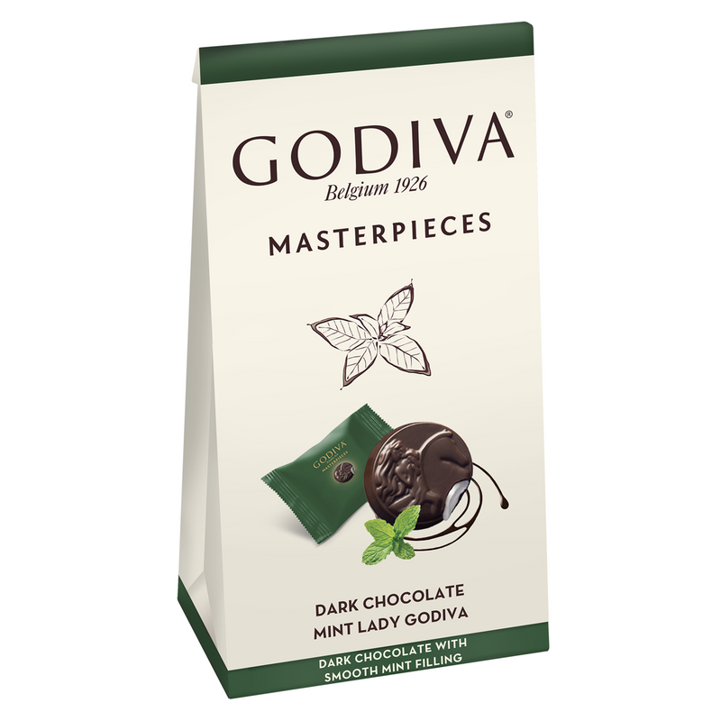 Godiva Masterpieces Dark Chocolate Mint Lady Godiva (Naneli Bitter Çikolata Kutu) 115g