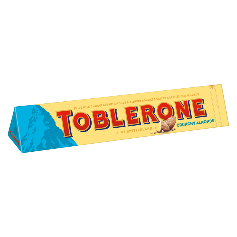 Toblerone Chocolate with Crunchy Almonds (Çikolata) 100g