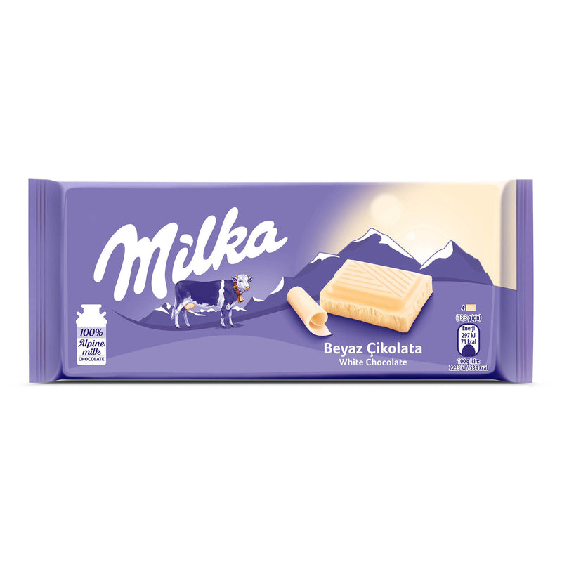Milka White Chocolate (Beyaz Çikolata) 80g