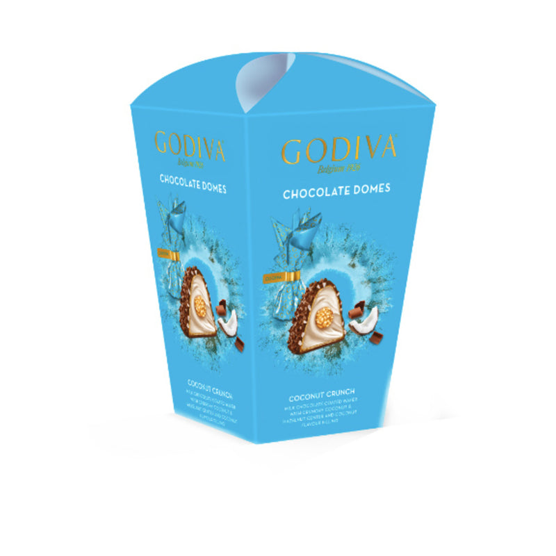 Godiva Coconut Crunch Chocolate Domes (Hindistan Cevizi) 123g