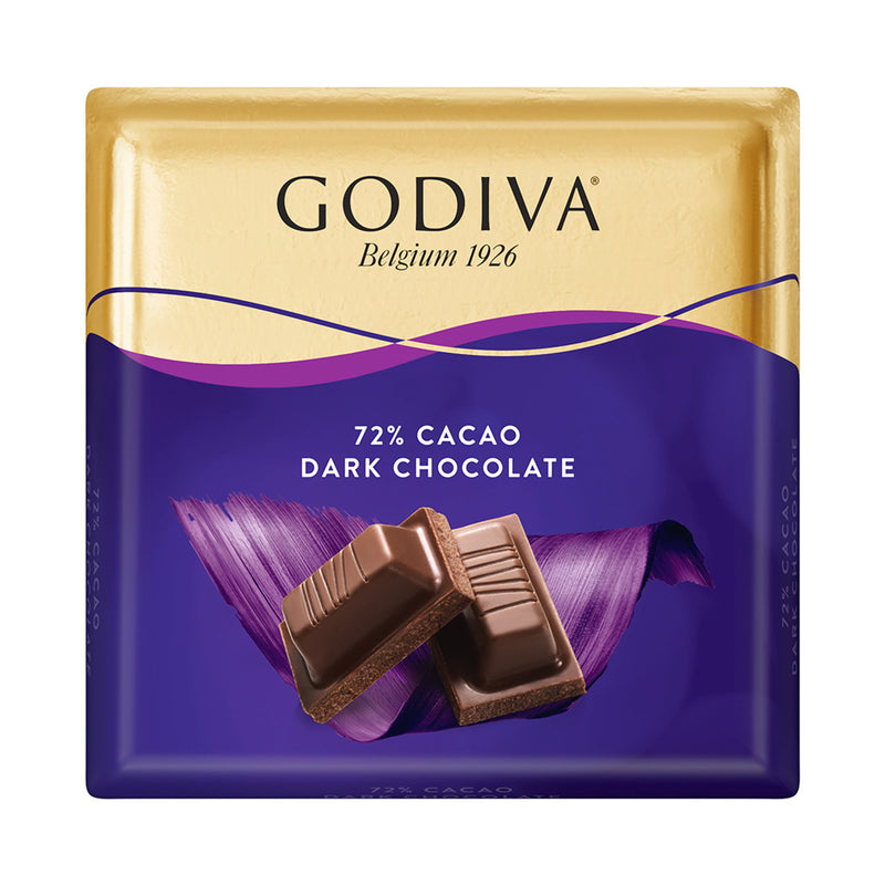 Godiva 72% Dark Chocolate Square (%72 Bitter Çikolata Kare) 60g