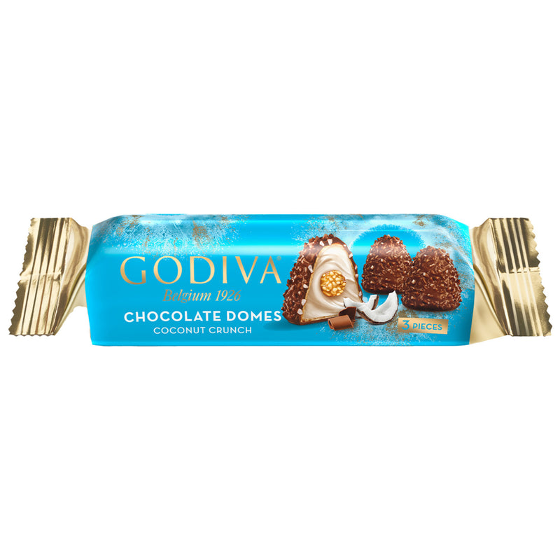 Godiva Chocolate Domes Coconut Crunch (Hindistan Cevizi Çikolata) 30g