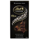 Lindt Lindor Extra Dark Chocolate 100g