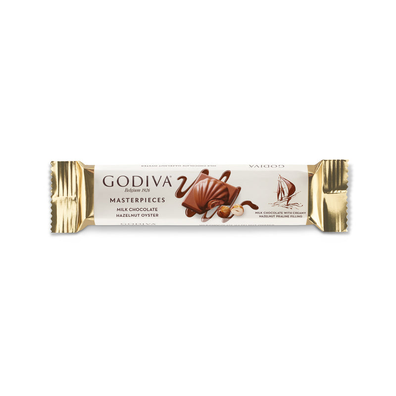 Godiva Masterpieces Hazelnut Milk Chocolate (Fındıklı Sütlü Çikolata Bar) 30g