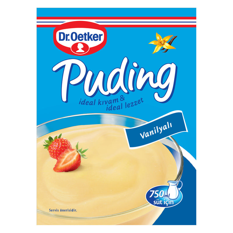 Dr. Oetker Vanilla Pudding Mix (Vanilyalı Puding Toz Karışımı) 120g