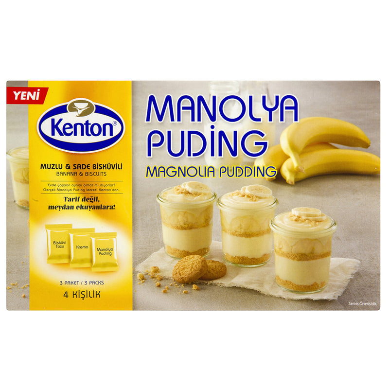 Kenton Magnolia Pudding with Banana and Biscuits (Manolya Tatlısı Muzlu) 195g
