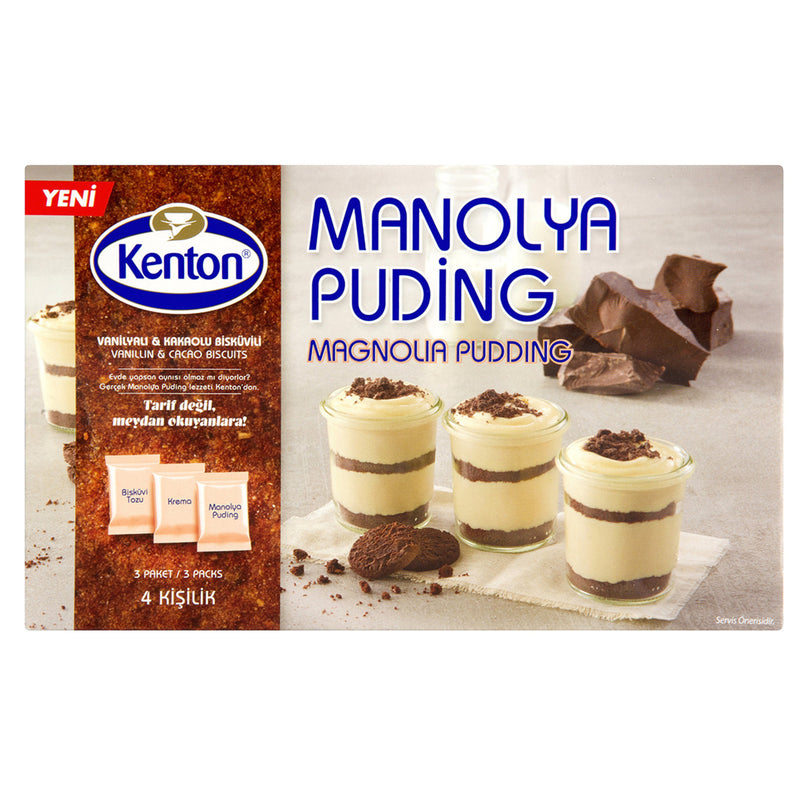 Kenton Magnolia Pudding with Vanilla and Chocolate (Manolya Tatlısı Vanilyalı) 195g