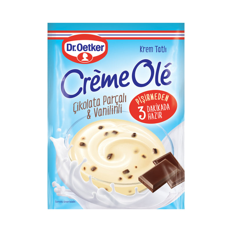 Dr.Oetker Creme Ole Chocolate & Vanillin Dessert Mix (Çikolata&Vanilinli) 109g