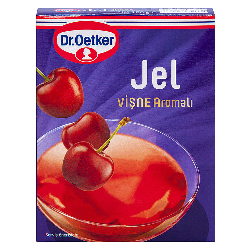 Dr. Oetker Sour Cherry Jelly (Jel Vişne Aromalı) 100g