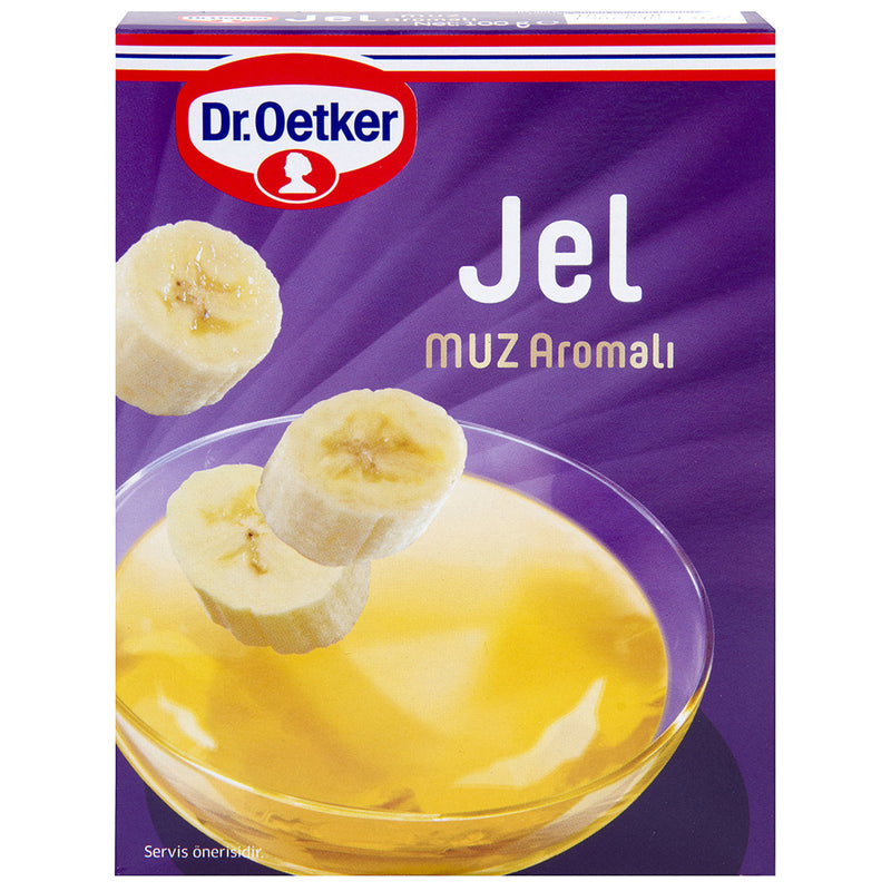 Dr. Oetker Banana Jelly (Jel Muz Aromalı) 100g