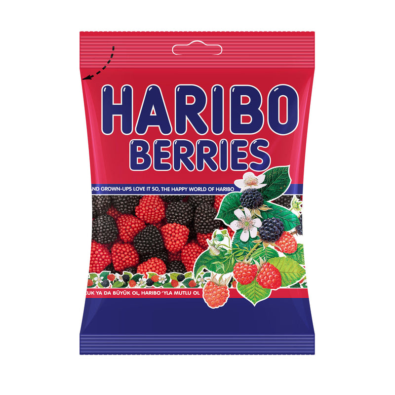 Haribo Berries Gummy Candy 80g