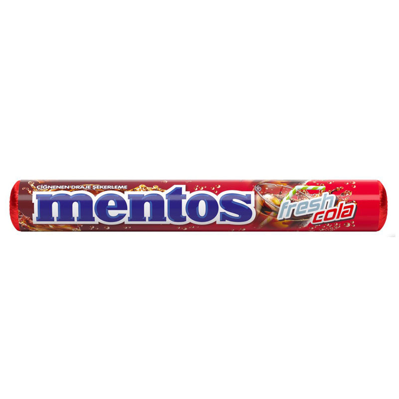Mentos Stick Cola Candy (Kola Aromalı Çiğnenen Şeker) 37.5g