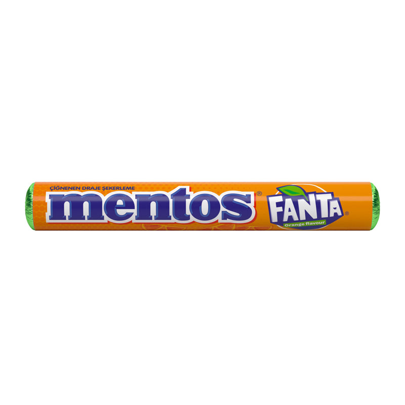 Mentos Stick Fanta Candy (Fanta Çiğnenen Draje Şekerleme) 37.5g