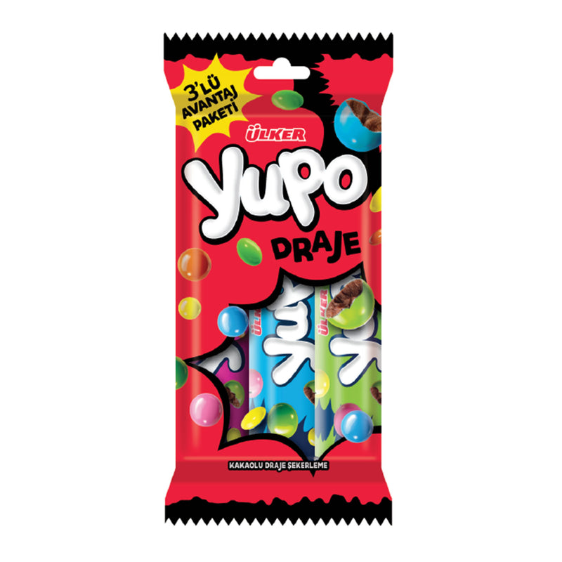 Yupo Candy-Coated Chocolate (Draje Tüp) 60g