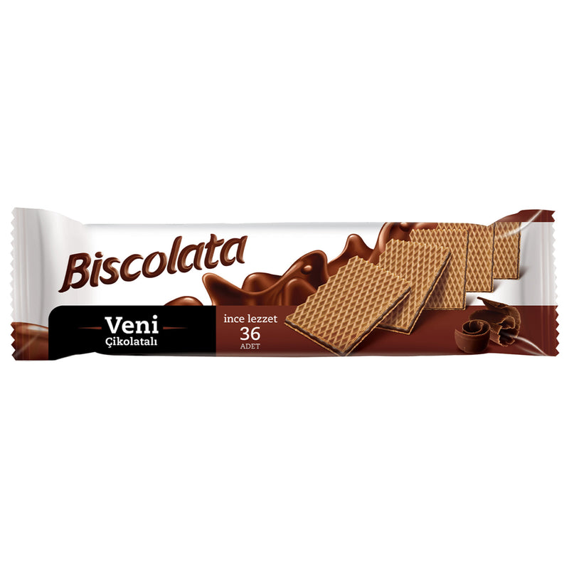 Biscolata Chocolate Wafer (Veni Çikolatalı Gofret) 110g