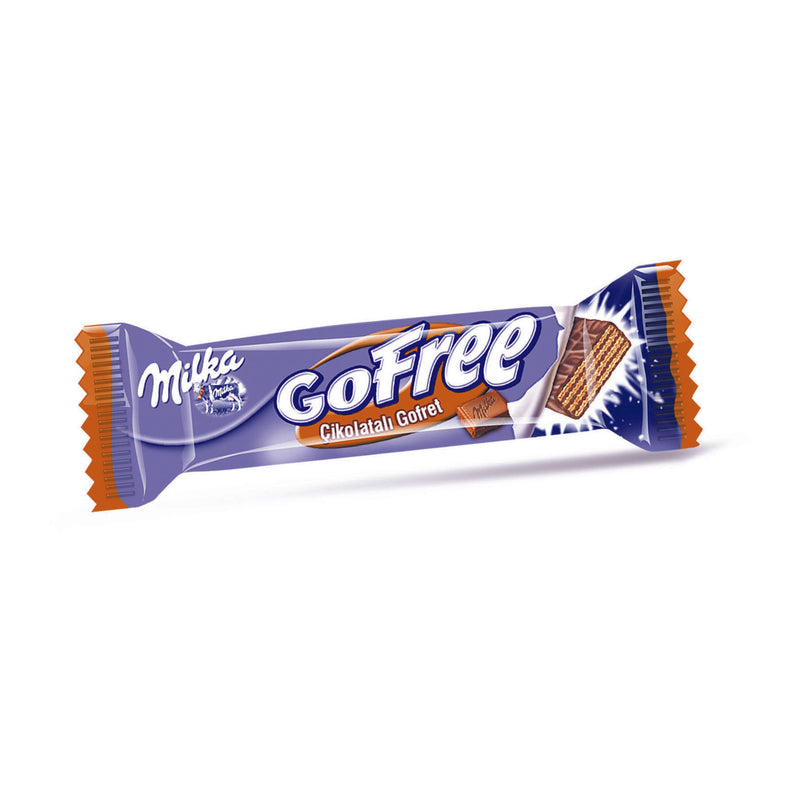 Milka Gofree Chocolate Wafer (Gofret Çikolatalı) 28g