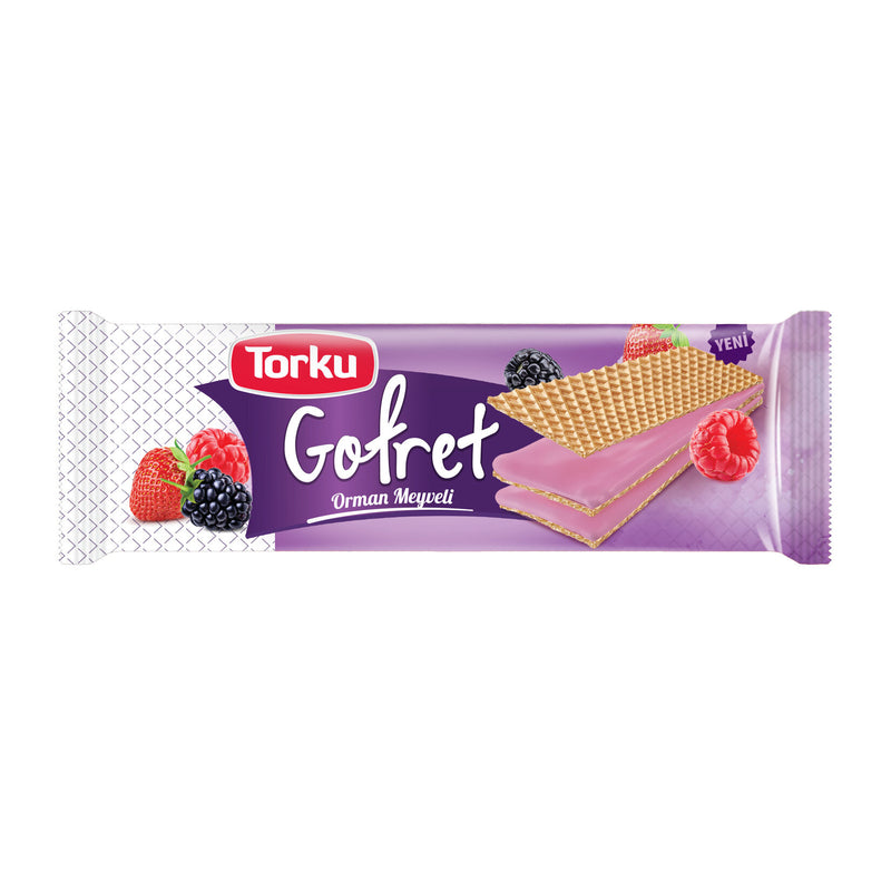 Torku Mixed Berry Cream Wafer (Orman Meyveli Kremalı Gofret) 142g
