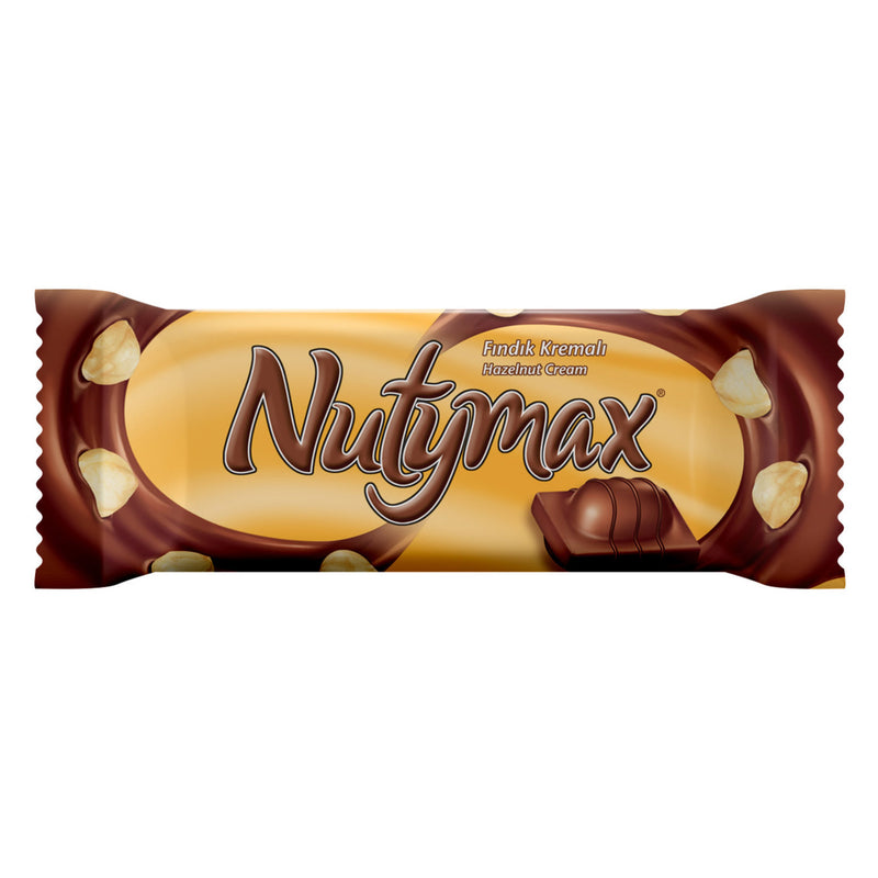 Şölen Nutymax Hazelnut Cream Chocolate Wafer (Gofret Çikolata Kaplı Fındıklı) 44g