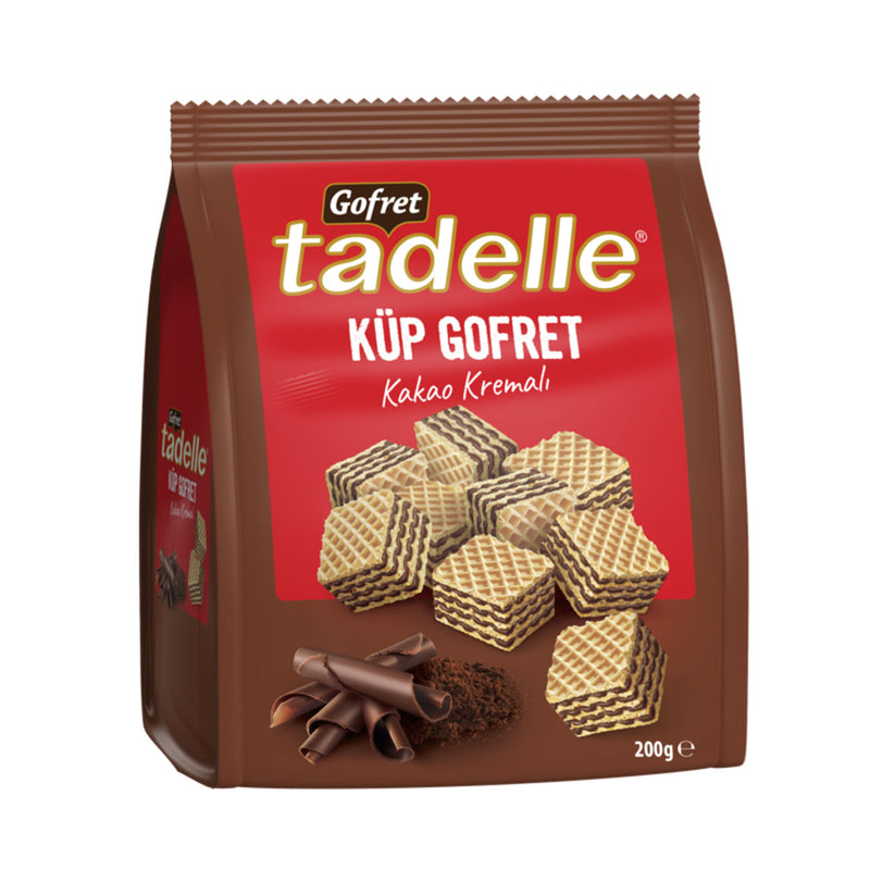 Tadelle Wafer with Cacao Cream (Küp Gofret Kakao Kremalı) 200g