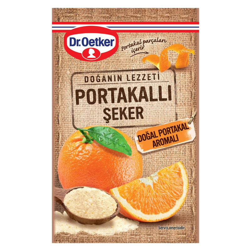 Dr.Oetker Orange Sugar (Portakallı Şeker) 14g