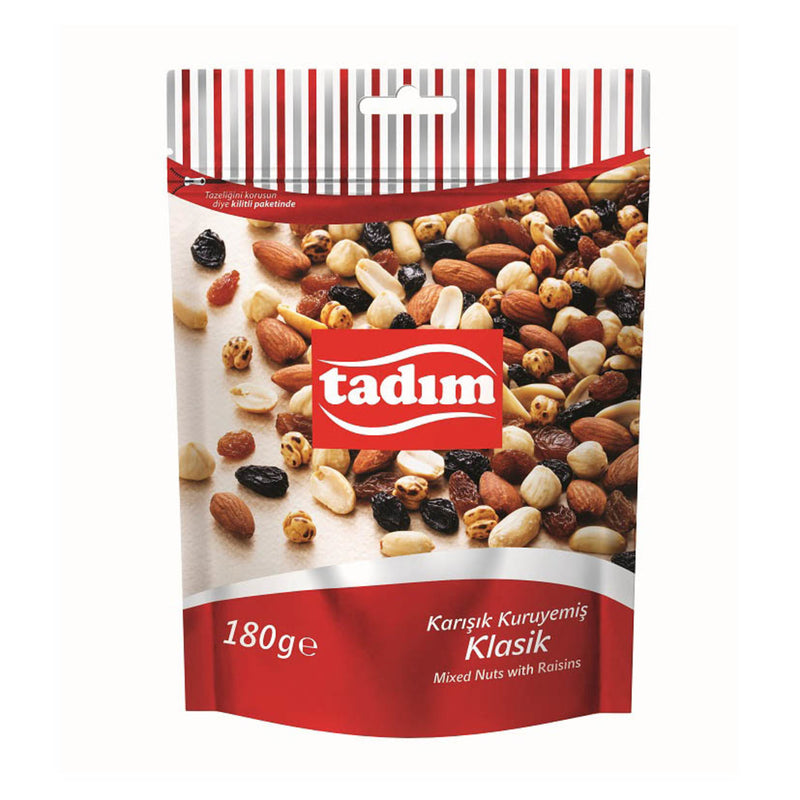 Tadım Classic Mixed Nuts with Raisins (Klasik) 180g