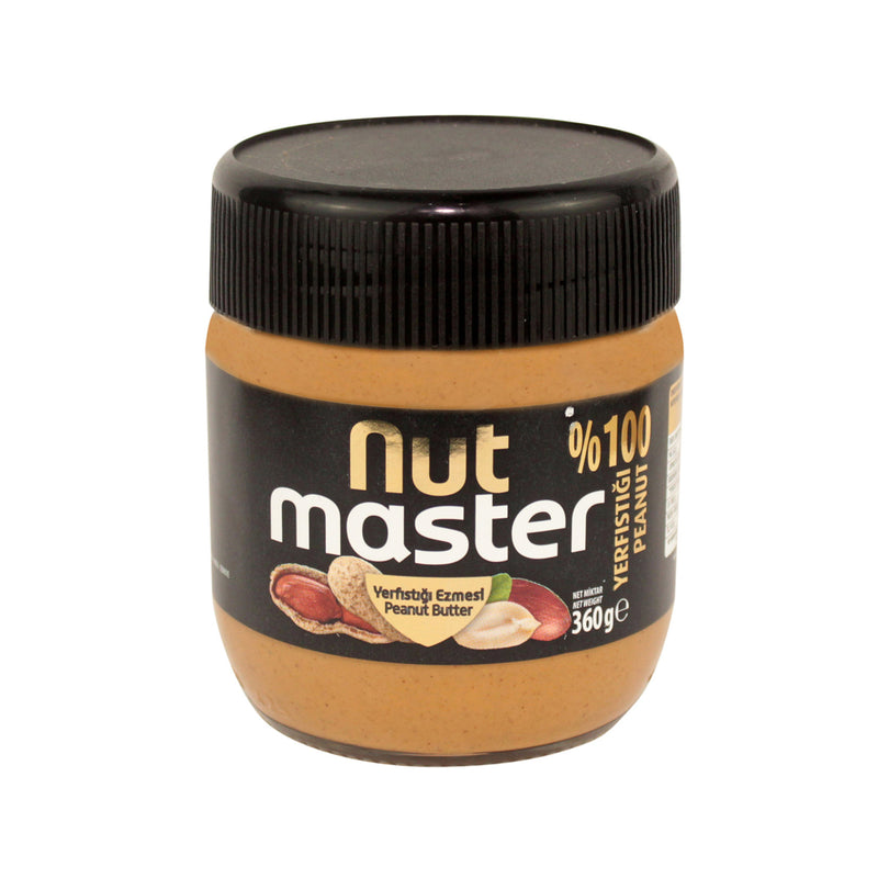 Nut Master 100% Peanut Butter (Yerfıstığı Ezmesi) 360g