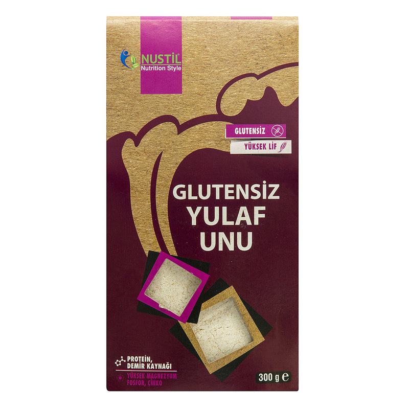 Nustil Gluten Free Oat Flour (Glutensiz Yulaf Unu) 300g