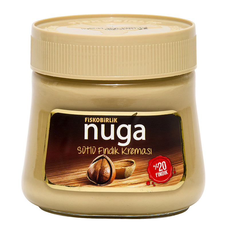 Fiskobirlik Nuga Milk Hazelnut Cream (Sütlü Fındık Kreması) 350g