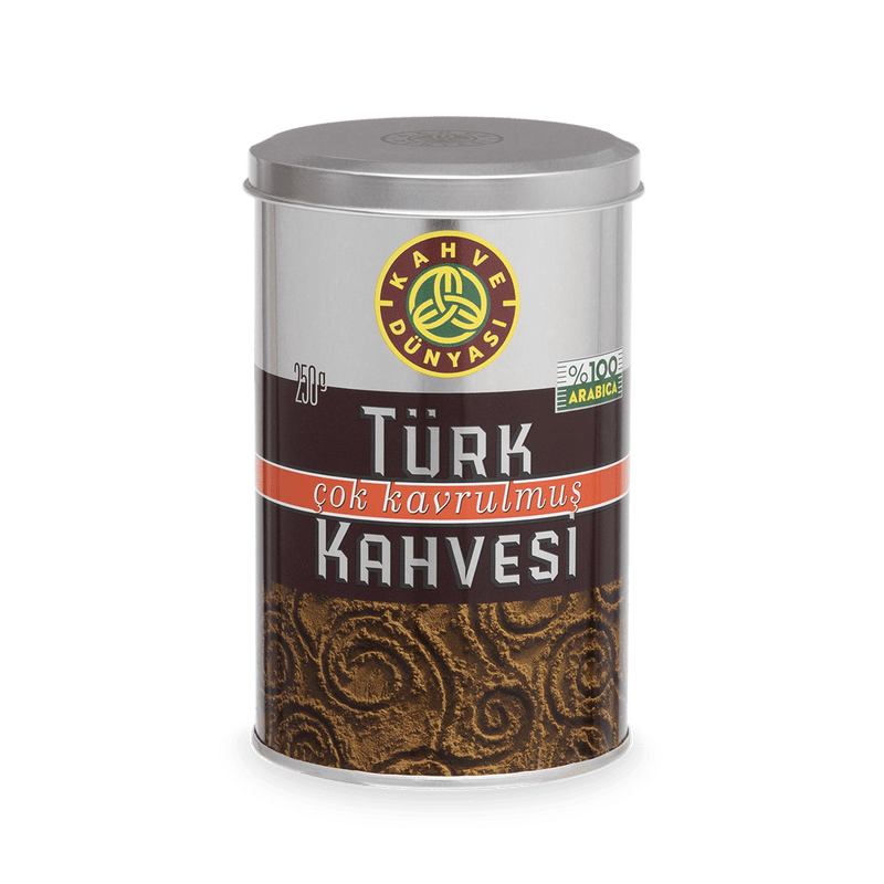 Kahve Dünyası Dark Roasted Turkish Coffee (Çok Kavrulmuş Türk Kahvesi) 250g