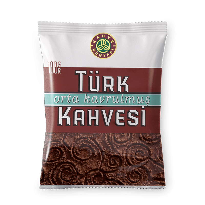 Kahve Dünyası Medium Roasted Turkish Coffee (Orta Kavrulmuş Türk Kahvesi) 100g
